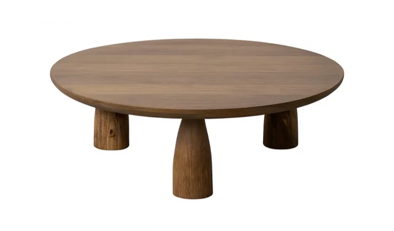 Mesas de Centro Mader de Mango 90x90x30 Cm - IXIA (1)