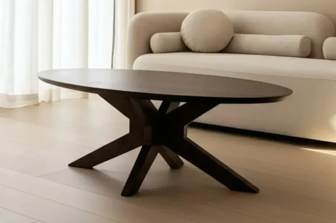 Mesas de Centro Madera de Mango 110x60x43 Cm - IXIA (2)