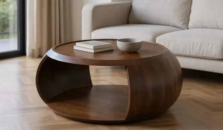 Mesas de Centro Madera de Mango 72x72x36 Cm - IXIA (3)