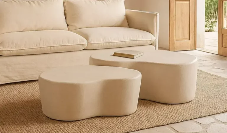 Mesas de Centro Wilma de Poliresina 103x71x38 Cm - IXIA (3)