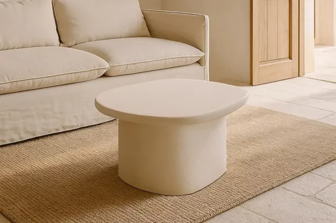 Mesas de Centro Wilma de Poliresina 60x58x40 Cm - IXIA (2)