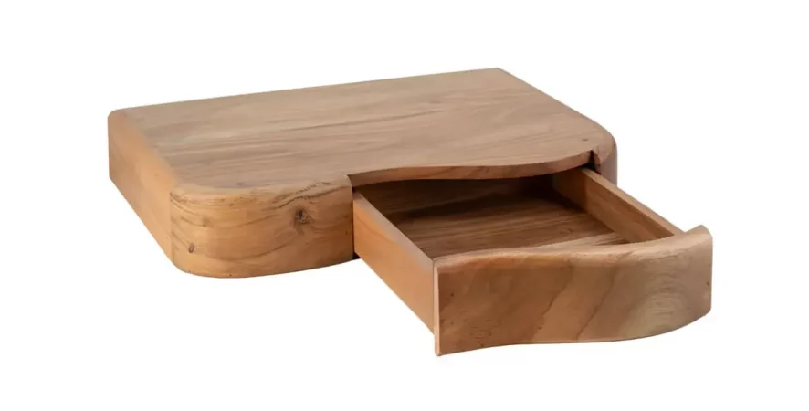 Mesita Flotante Irregular Barcelona 1 Cajon 45x35x8 Cm - Moycor (4)