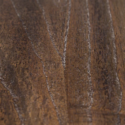Mesita Rincón Cuadrada Patas Blancas Sobre Madera Mod. Opium Colección Everest 60x60x40 Cm - Moycor (4)