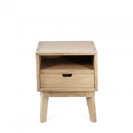 Mesita Scandi 1 Cajón 1 Hueco 45x40x55 Cm - Moycor (3)