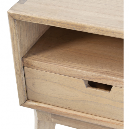 Mesita Scandi 1 Cajón 1 Hueco 45x40x55 Cm - Moycor (4)