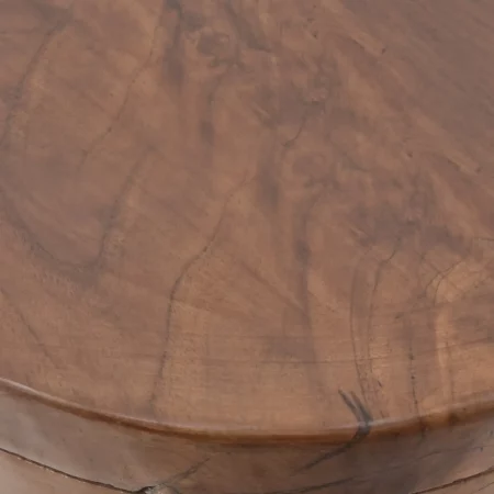Mesita de Madera de Teca con Troncos Horizontales - Moycor (5)