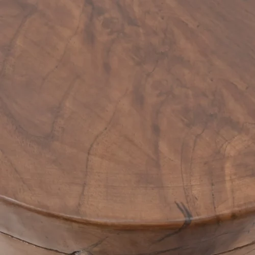 Mesita de Madera de Teca con Troncos Horizontales - Moycor (5)