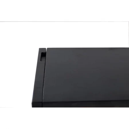 Mesita de Noche Madera Mango 1 Puerta Frontal Tallado Colección París 43x40x60 - Giner y Colomer (1)