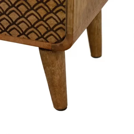 Mesita de Noche Madera Mango 29x25x64 Cm - IXIA (8)