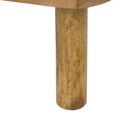 Mesita de Noche Madera Mango 41x33x43 Cm - IXIA (2)