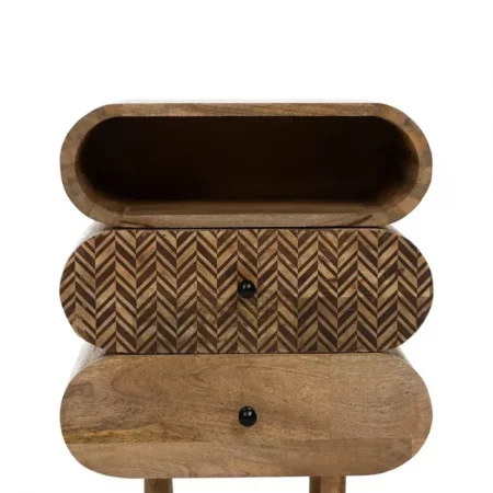 Mesita de Noche Madera Mango 45x33x57 Cm - IXIA (6)