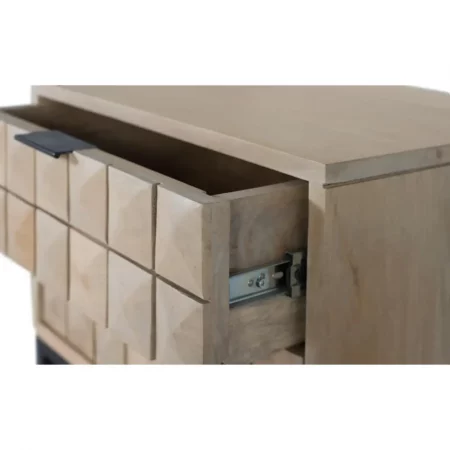 Mesita de Noche Madera Mango 45x40x50 Cm - Giner y Colomer (1)