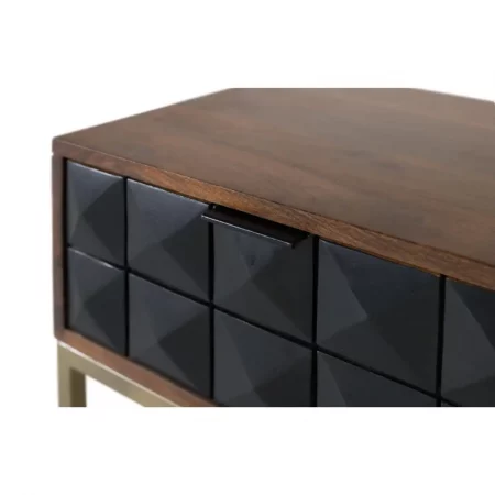 Mesita de Noche Madera Mango 45x40x50 Cm - Giner y Colomer (4)