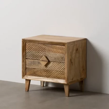 Mesita de Noche Madera Mango 50x33x50 Cm - IXIA (8)