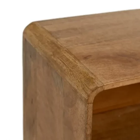 Mesita de Noche Madera Mango Dormitorio 29x25x53 Cm - IXIA (2)
