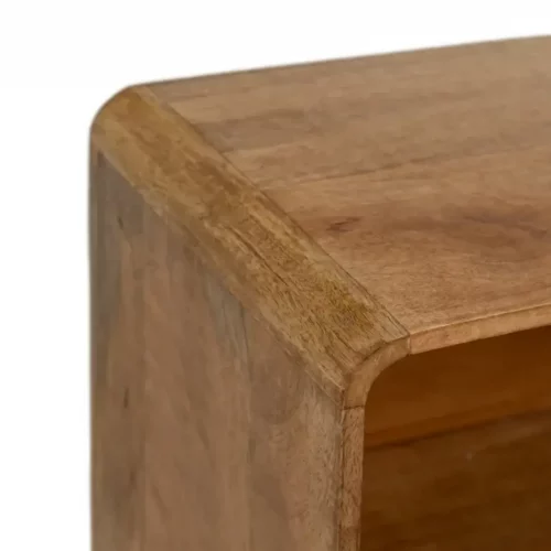 Mesita de Noche Madera Mango Dormitorio 29x25x53 Cm - IXIA (2)