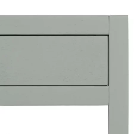 Mesita de Noche de Madera DM de Pino Gris 1 Cajón - IXIA (8)