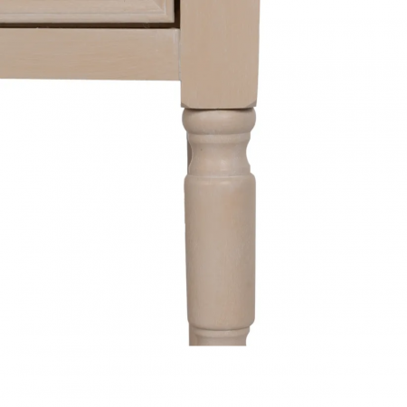 Mesita de Noche de Madera DM de Pino Natural 1 Cajón - IXIA (9)