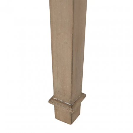 Mesita de Noche de Madera de Abeto 2 Cajones de Estilo Clasico - IXIA (10)
