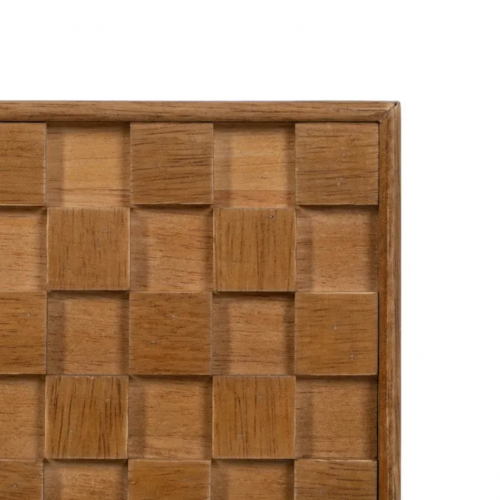 Mesita de Noche de Madera de Fresno DM Natural 2 Cajones - IXIA (8)