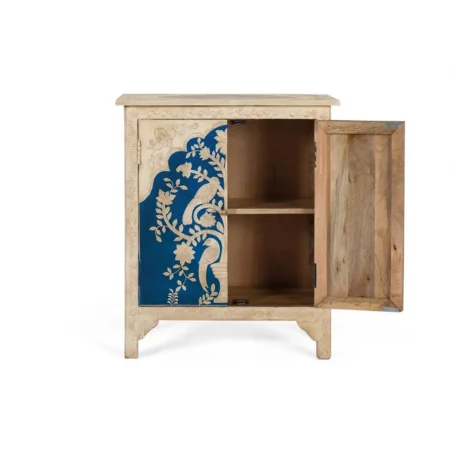 Mueble Auxiliar Madera Mango 2 Puertas 66x33x76 Cm - Giner y Colomer (5)