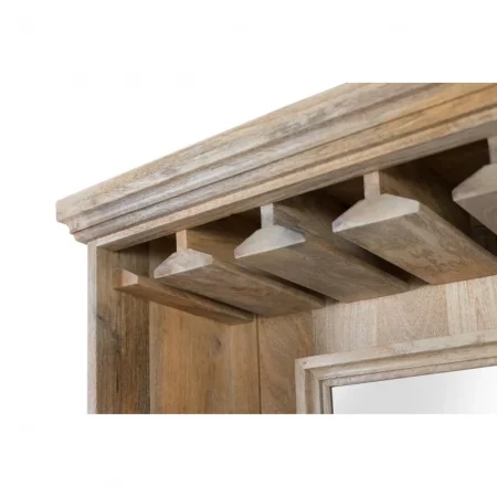 Mueble Botellero Fabricada en Madera de Mango 98x45x190 Cm - Giner y Colomer6