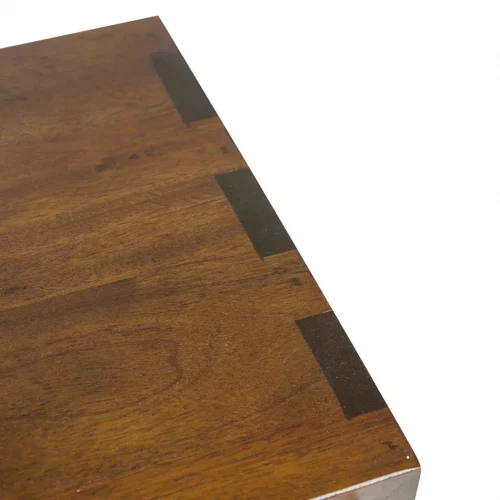 Mueble EscaleraCónsola Derecha Madera Caoba Colección Flamingo 100x32x100 Cm - Moycor (4)