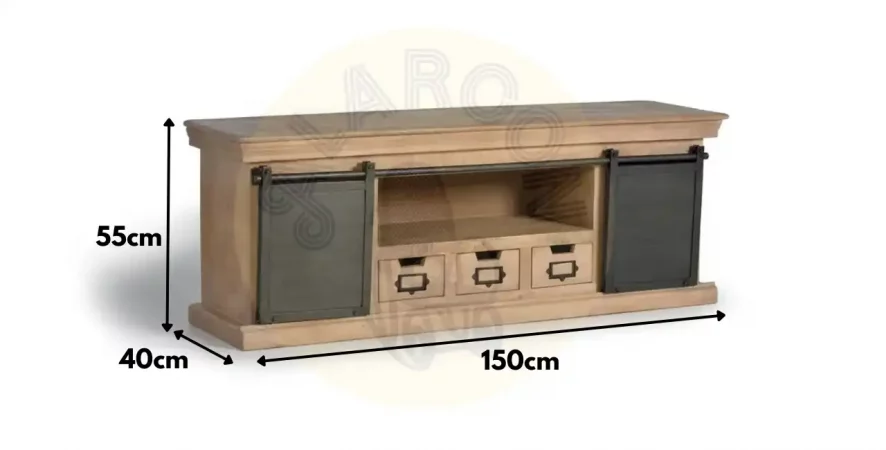 Mueble-TV-Madera-Mango-2-Puertas (3)