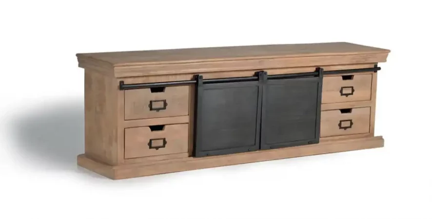 Mueble-TV-Madera-Mango-4-Cajones (2)
