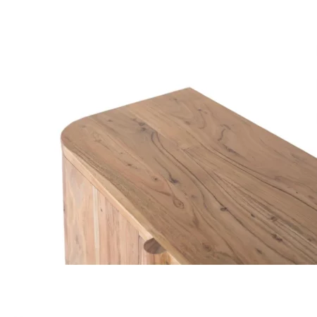 Mueble TV Madera de Acacia Natural 170x40x51 Cm - Giner y Colomer (3)
