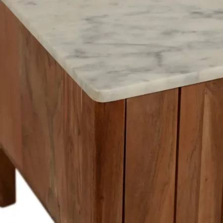Mueble TV Natural Acacia Salón 141x41x45 Cm - IXIA (4)