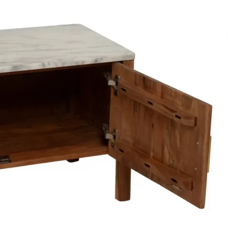 Mueble TV Natural Acacia Salón 141x41x45 Cm - IXIA (5)