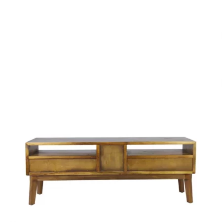 Mueble TV Nordic 4 Cajones 2 Huecos 140x40x50 Cm - Moycor (7)