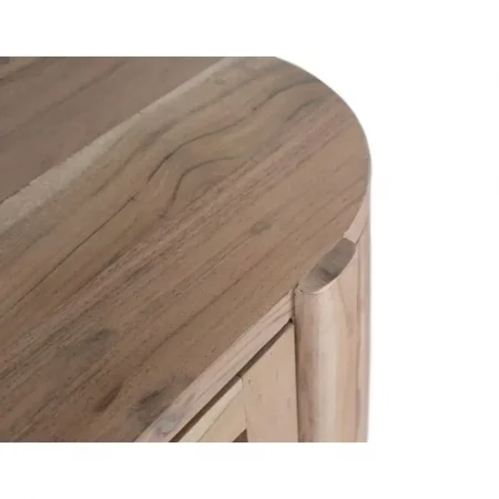 Mueble Televisor Fabricado En Madera De Mango Natural 149x51x40 Cm - Giner y Colomer (4)