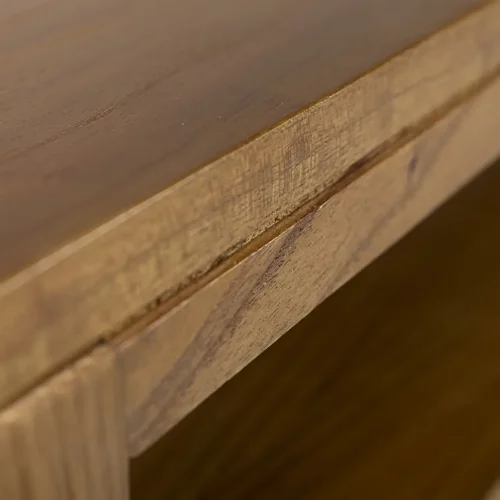 Mueble de TV en Madera con 3 Cajones y 2 Huecos Colección Madhu 150x40x45 Cm - Moycor (3)