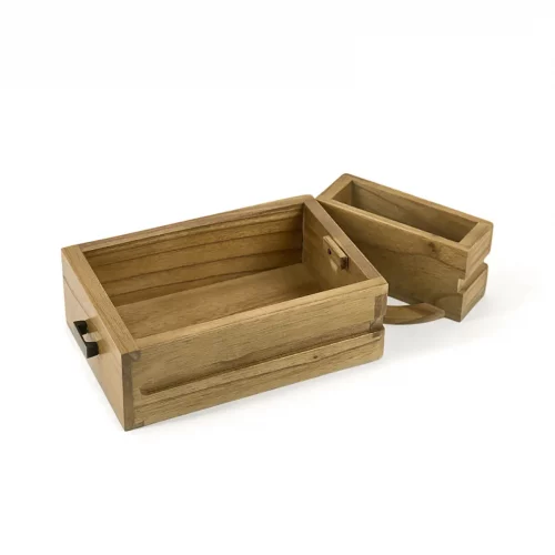 Mueble de TV en Madera con 3 Cajones y 2 Huecos Colección Madhu 150x40x45 Cm - Moycor (6)