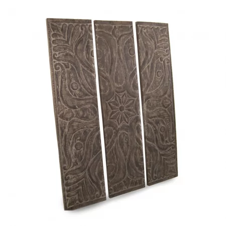 Panel Madera Suar Diseño Floral 105x3x140 Cm - Moycor (2)