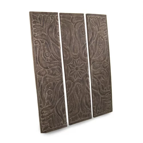 Panel Madera Suar Diseño Floral 105x3x140 Cm - Moycor (2)