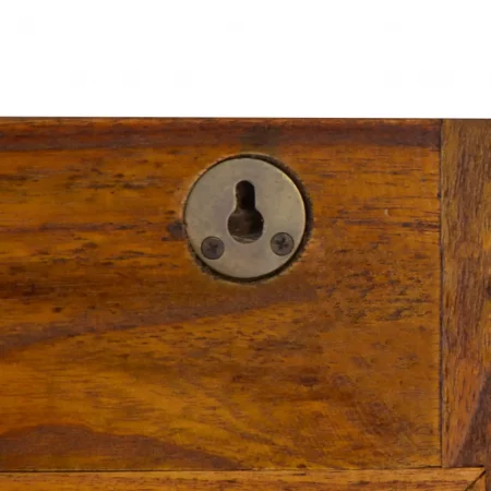 Perchero Flamingo Pared 3 Colgadores de Madera de Caoba (3)