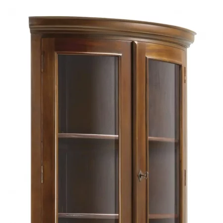 Rinconera 4 Puertas + 1 Cajón Madera Caoba Colección Vintage 50x50x190 Cm - Moycor (2)