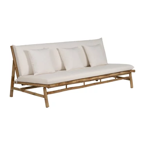 SOFÁ 3 PLAZAS NATURAL BAMBÚ 200 X 86 X 81 CM-1