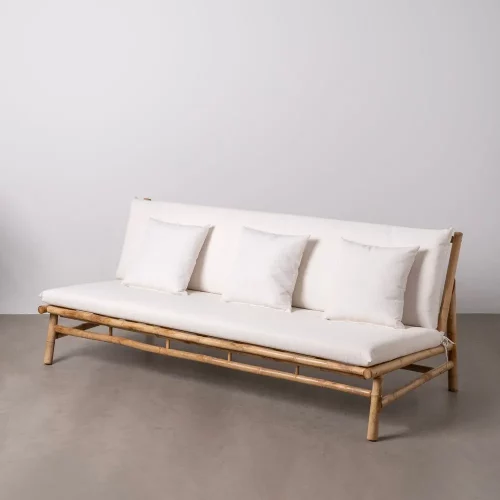 SOFÁ 3 PLAZAS NATURAL BAMBÚ 200 X 86 X 81 CM-2