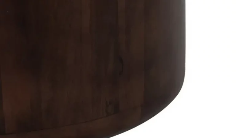 Set 2 Mesas de Centro Mader de Mango y Marmol 100x100x43 cm - IXIA (4)