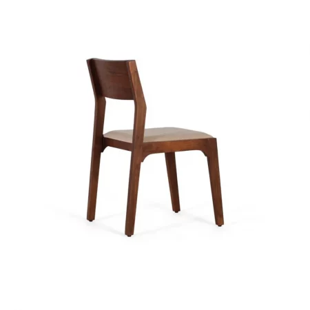 Set 2 Sillas Madera de Acacia Tapizada en Tela Colección Ludhiana 44x52x85 Cm - Giner y Colomer (4)