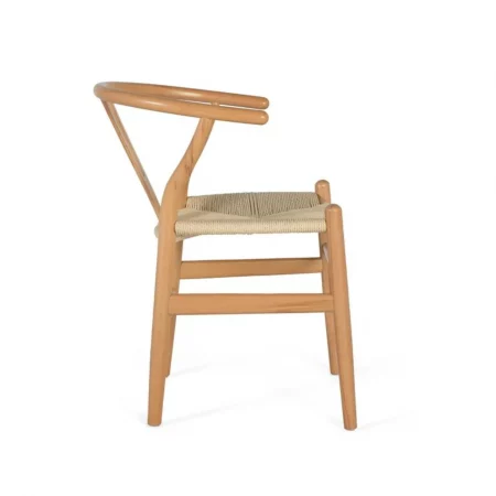 Set 2 Sillas Natural Madera Haya 50x57x73 Cm - Giner y Colomer (2)