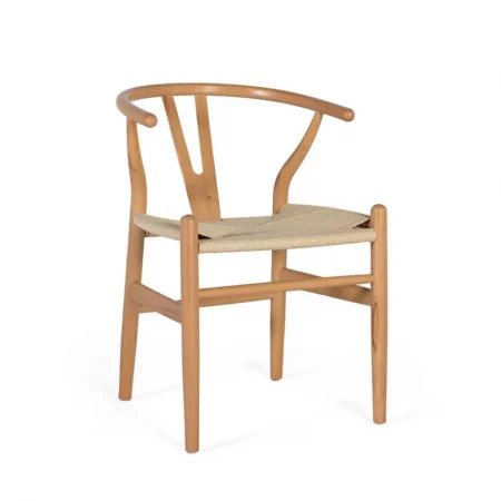 Set 2 Sillas Natural Madera Haya 50x57x73 Cm - Giner y Colomer (6)
