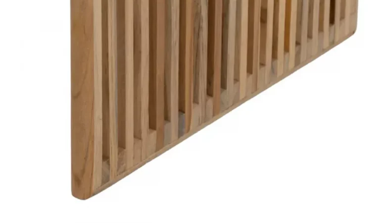 Set de 2 Mesas de Centro Mader de Teca 85x35x41 Cm - IXIA (2)