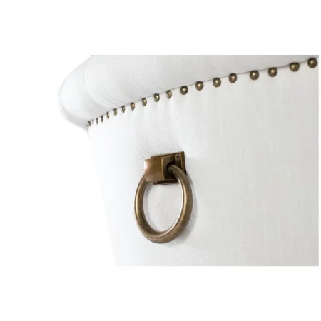 Set de 2 Sillas Tapizadas Tela Beige Patas Madera Color Natural 64x51x86 Cm - Giner y Colomer (7)