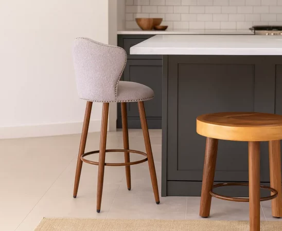 Silla Bar Niza Tapizada 45x55x102 Cm - Moycor (4)