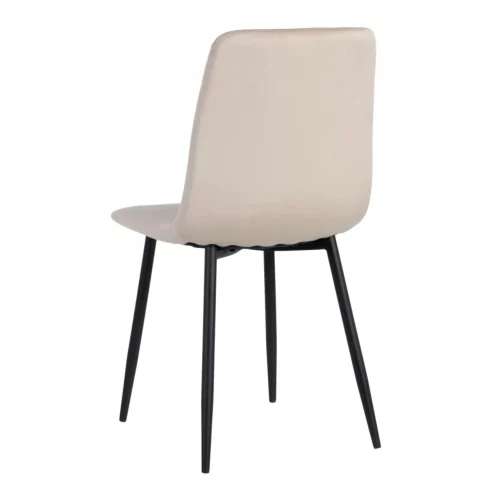 Silla Beige Terciopelo Salón - IXIA (4)